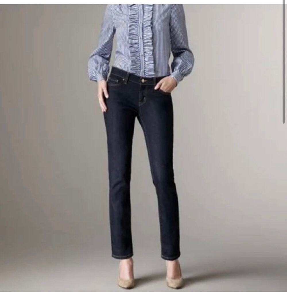 Kate Spade Broome Street Straight Ankle Cut Jeans Size 27